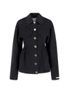 Sportmax Egeo Buttoned Wool Blazer In Blue