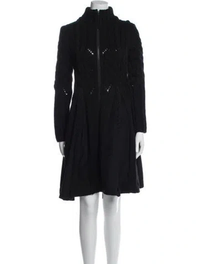 Pre-owned Sportmax Virgin Wool Evening Jacket In Blue