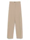 Sportmax Virgin Wool High-waisted Trousers