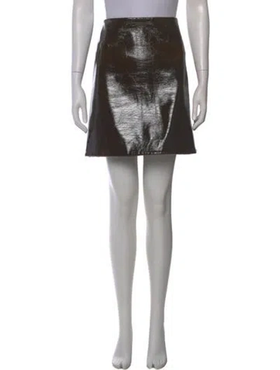 Pre-owned Sportmax Virgin Wool Mini Skirt W/ Tags In Multi