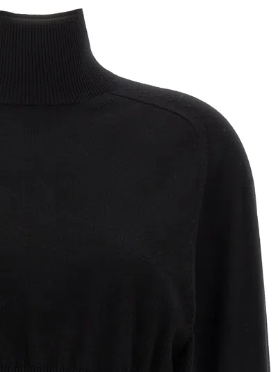 Sportmax Virgin Wool Women's Cardigan In Black