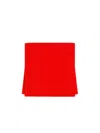Sportmax Strapless Flared Crop Top With Leather Straps In Red