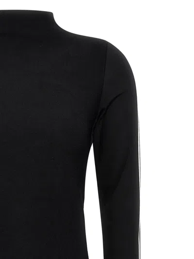 Sportmax Viscose Midi Women's Dress In Black