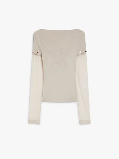 Sportmax Viscose Tight-fitting Sweater