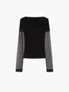 Sportmax Viscose Tight-fitting Sweater In Black