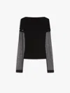 Sportmax Viscose Tight-fitting Sweater In Black