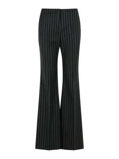 Sportmax Visino Black Virgin Wool Blend Pants