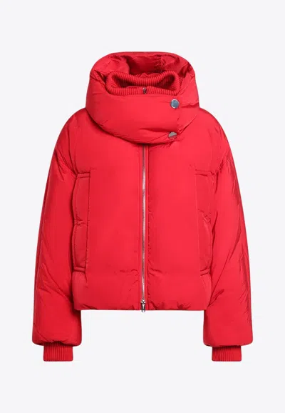 SPORTMAX WATER-REPELLENT CROPPED DOWN JACKET