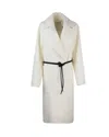 Sportmax White Abbot Coat In White