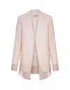 Sportmax Silk Single-breasted Jacket In Powder
