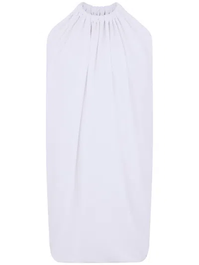 Sportmax White 'arizona' Short Dress