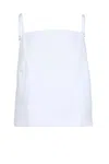 Sportmax White Carmine Tank Top In White