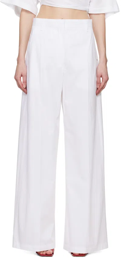 Sportmax Gebe Trouser In White