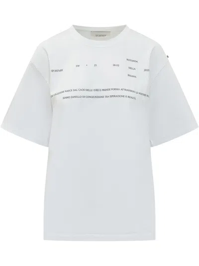 Sportmax Woman T-shirt White Size M Cotton