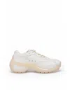 Sportmax White Leather Urta Sneakers In White