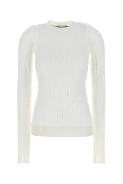 SPORTMAX WHITE ORGANZA ACINO1234 TOP