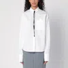 Sportmax White Regular Fit Shirt In Blue