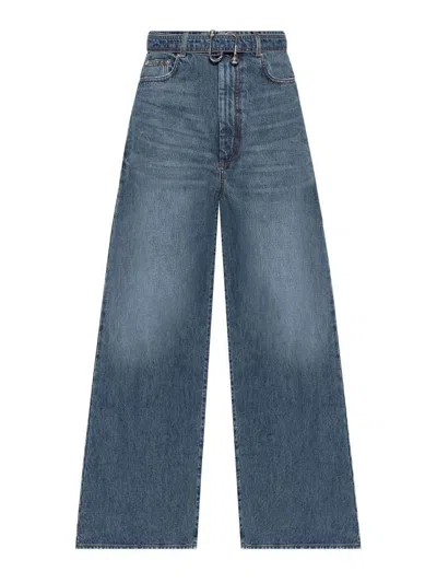 SPORTMAX JEANS BOOT-CUT - AZUL