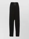 Sportmax Wide-leg High Waist Pinstripe Trousers With Pockets