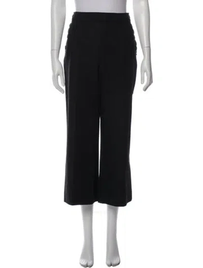 Pre-owned Sportmax Wide Leg Pants In Blue