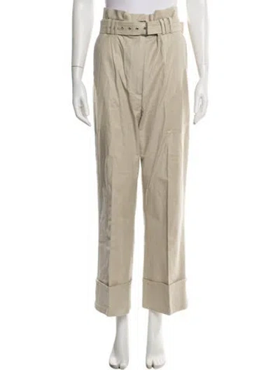 Pre-owned Sportmax Wide Leg Pants In Gray