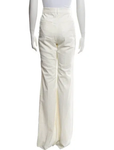 Pre-owned Sportmax Wide Leg Pants In Neutral