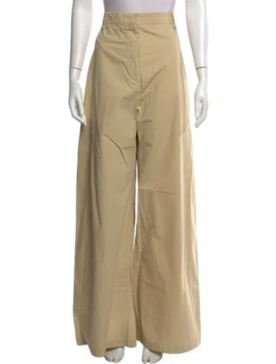 Pre-owned Sportmax Wide Leg Pants In Neutrals