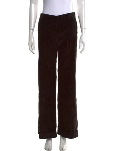 Pre-owned Sportmax Wide Leg Pants W/ Tags In Brown