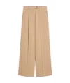 Sportmax Woman Pants Camel Size 10 Virgin Wool In Nude