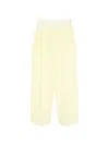 Sportmax Spsfavetta Trousers With Inserts In Yellow