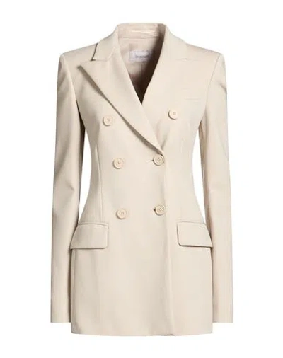 Sportmax Woman Blazer Beige Size Xs Polyamide, Elastane In Neutral