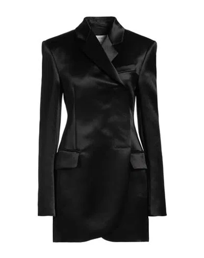 Sportmax Woman Blazer Black Size 10 Acetate