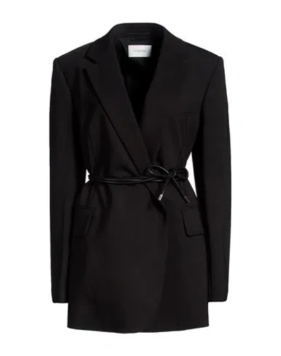 Sportmax Woman Blazer Black Size 10 Viscose, Elastane