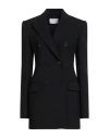 Sportmax Woman Blazer Black Size 12 Virgin Wool, Elastane