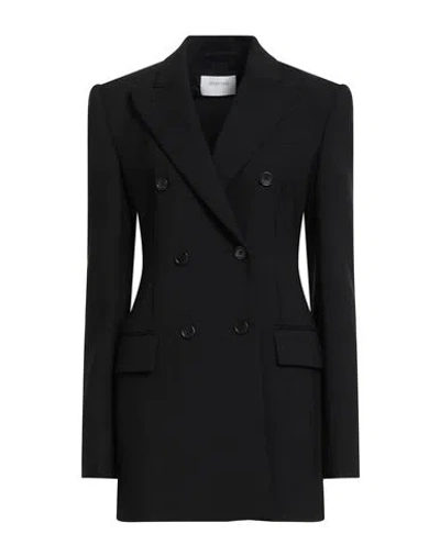 Sportmax Woman Blazer Black Size 12 Virgin Wool, Elastane