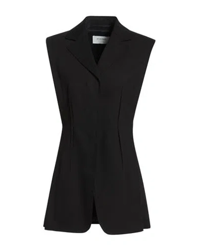 Sportmax Woman Blazer Black Size 8 Cotton, Elastane