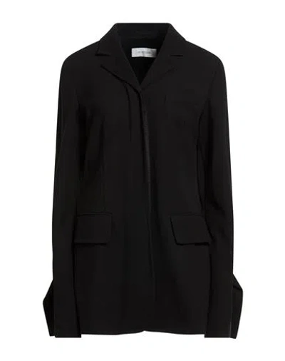 Sportmax Woman Blazer Black Size L Viscose, Polyamide, Elastane