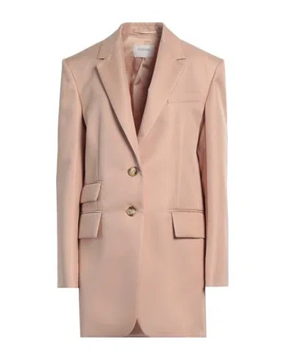 Sportmax Woman Blazer Sand Size 6 Polyester In Beige