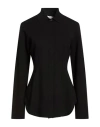 Sportmax Cardigan With Collared Design And Long Sleeves In Black