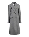 Sportmax Adua Wool And Cashmere Coat In Grey