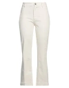 Sportmax Button Detailed Flared Jeans In Beige