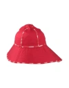 Sportmax Woman Hat Red Size M Cotton
