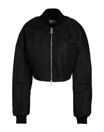 Sportmax Woman Jacket Black Size 8 Polyamide
