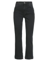 Sportmax Woman Jeans Black Size 25 Cotton, Elastomultiester, Elastane
