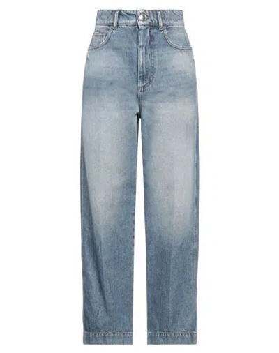 Sportmax Woman Jeans Blue Size 27 Cotton