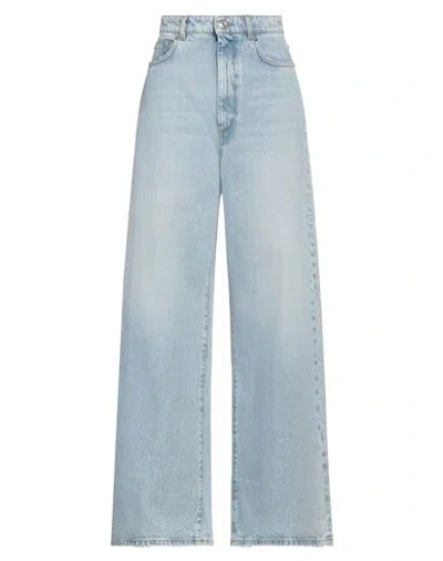 Sportmax Woman Jeans Blue Size 27 Cotton