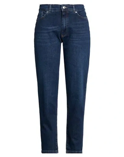Sportmax Woman Jeans Blue Size 28 Cotton, Elastane