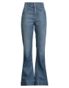 Sportmax Woman Jeans Blue Size 29 Cotton