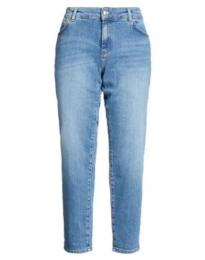 Sportmax Woman Jeans Blue Size 29 Cotton, Elastane