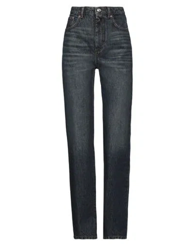Sportmax Woman Jeans Blue Size 30 Cotton